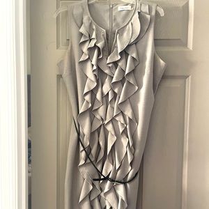 Calvin Klein size 12 grey professional dress